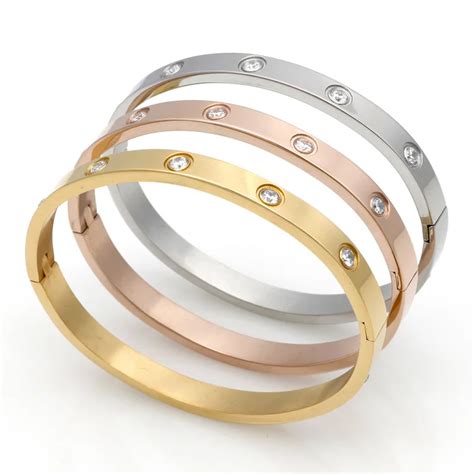 cuff love bracelet|love bracelet bangles for women.